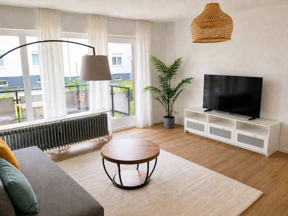 Thumbnail-Hochwertig möblierte 2 Zimmer mit Süd-Balkon und Stellplatz in Hiltrup - Erstbezug nach Renovierung