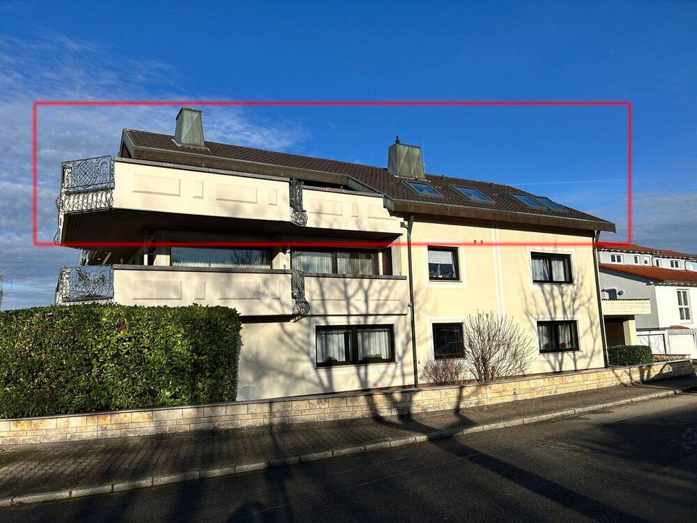 Thumbnail-3,5 Zi.-Penthousewohnung mit Dachterrasse und Garage in Pforzheim-Rodgebiet