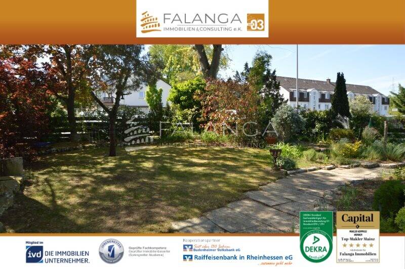 Thumbnail-FALANGA IMMOBILIEN - Begehrter Familien-Bungalow in gepflegtem Zustand und top Lage von Mz-Mombach!