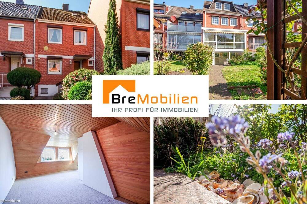 Thumbnail-Einziehen & wohlfühlen - Reihenhaus in Bremen-Osterholz mit Garage