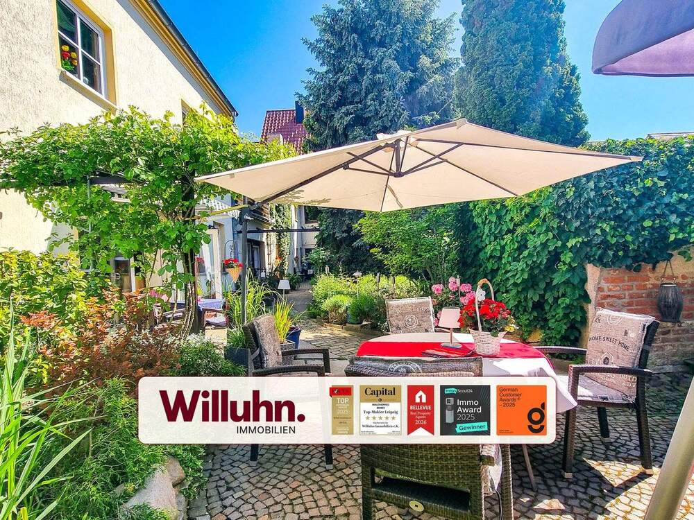 Thumbnail-182 m² Wohnfläche + 74 m² Gewerbefläche im Erdgeschoss I Einliegerwohnung-Wohnung im DG