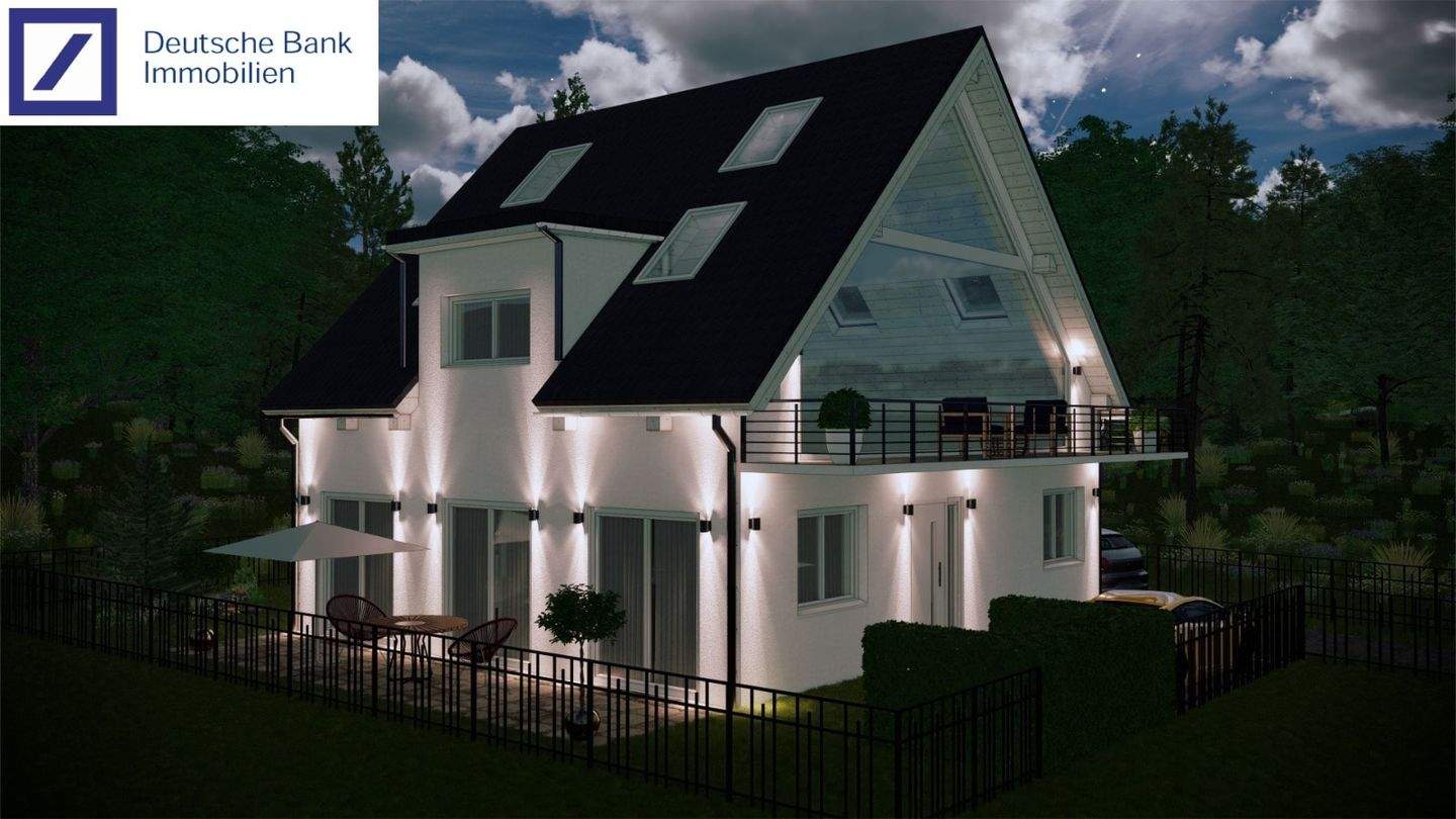 Thumbnail-Baugrundstück mit Baugenehmigung für Zweifamilienhaus