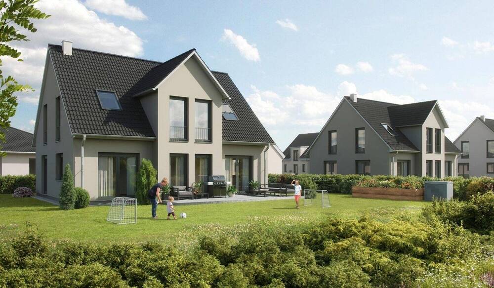 Thumbnail-Einfamilienhaus mit 2 Etagen und im großzügigen Garten