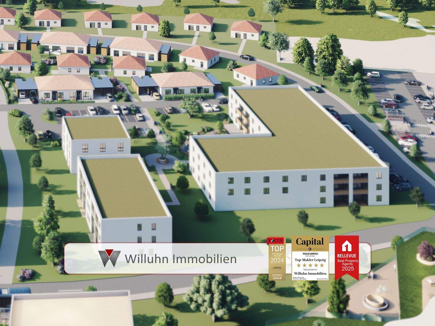 Thumbnail-Grundstück für Pflegeheim, inmitten eines neuen Baugebiets