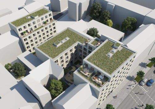 Thumbnail-4-Zimmer-Wohnung mit Einbauküche und Dachterrasse