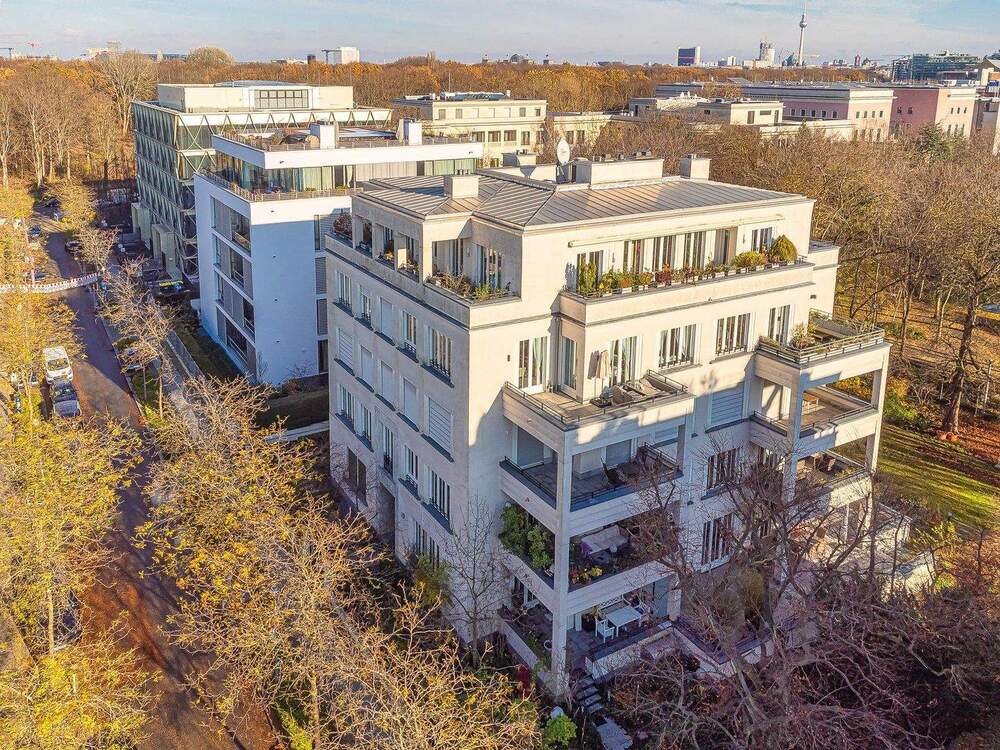 Thumbnail-Exklusive 2 Zimmer Luxuswohnung im Diplomatenpark Berlin Tiergarten