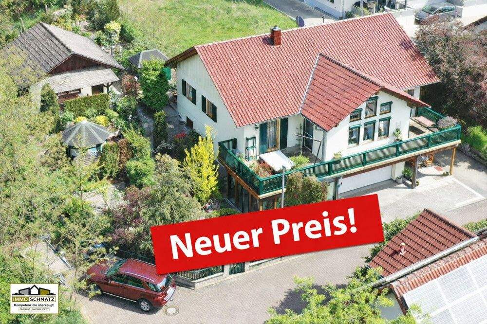 Thumbnail-Neuer Preis: Wohnensemble mit Einfamilienhaus, vermieteter ELW & Gästehaus