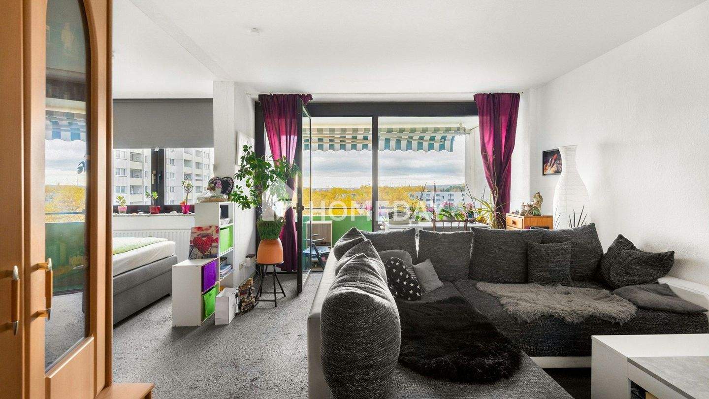 Thumbnail-Kompakt wohnen und groß genießen in Gonsenheim: 1-Zimmer-Wohnung mit Loggia