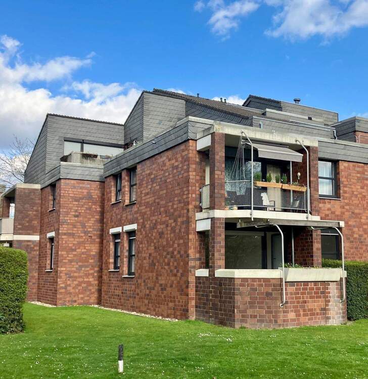 Thumbnail-Münster Gievenbeck - Erdgeschosswohnung mit Balkon und Blick ins Grüne