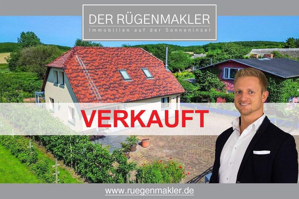 Thumbnail-Einfamilienhaus (3-4-Zimmer) mit Gäste-Ferienzimmer u. Wintergartencharakter 18551 Hagen auf Rügen