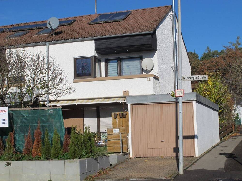 Thumbnail-Sonniges Reiheneckhaus mit Garage, Stellplatz und ausbaubarem Studio, frei ab 01.01.2026