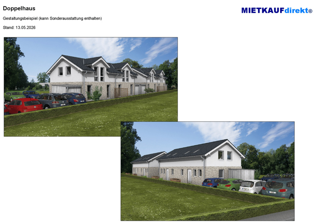 Thumbnail-Gepflegte Doppelhaushälfte: Großzügiger Traum mit privatem Garten und herrlichem Ausblick