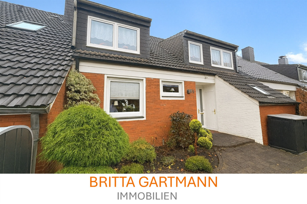 Thumbnail-Einziehen & Wohlfühlen: Modernisiertes Reihenmittelhaus mit pflegeleichtem Garten