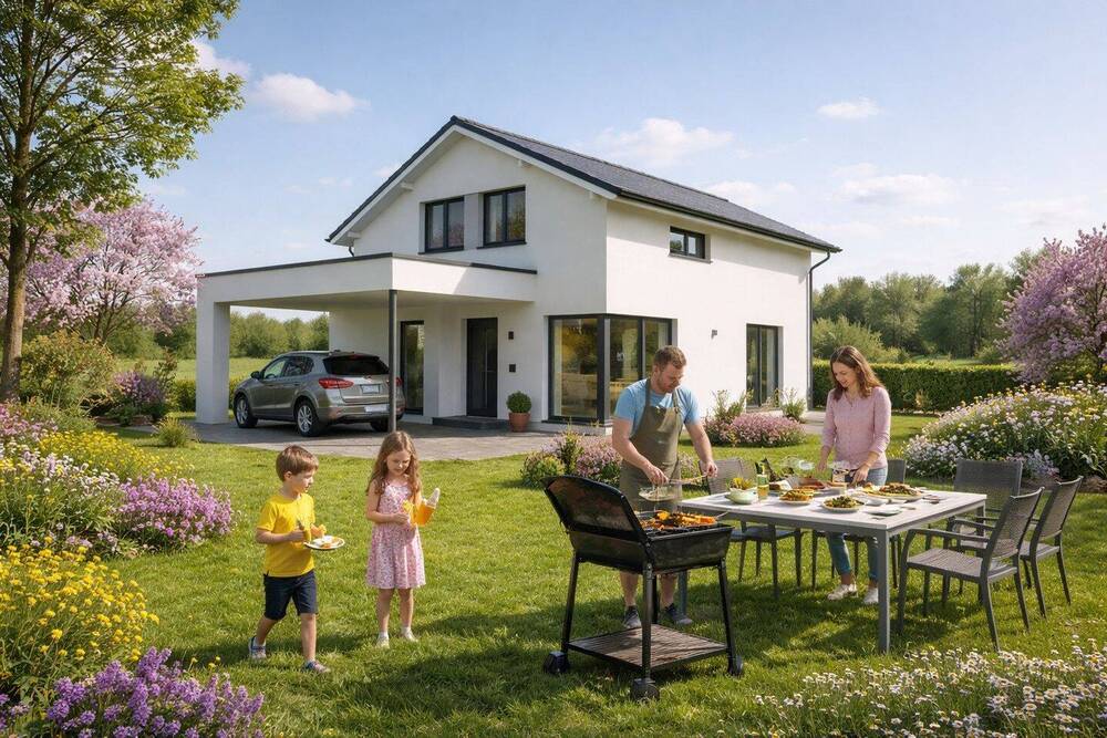 Thumbnail-- Individuelle Wohlfühloase für die Familie mit guter Anbindung