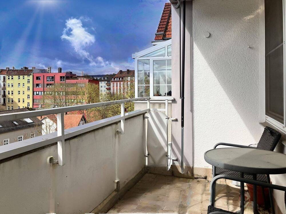 Thumbnail-Voll möblierte 3-Zimmerwohnung mit Loggia in Toplage von Kassel-Süd