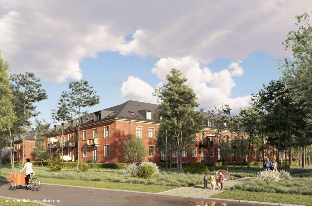 Thumbnail-2 Zimmer-Dachgeschoss-Wohnung mit Terrasse