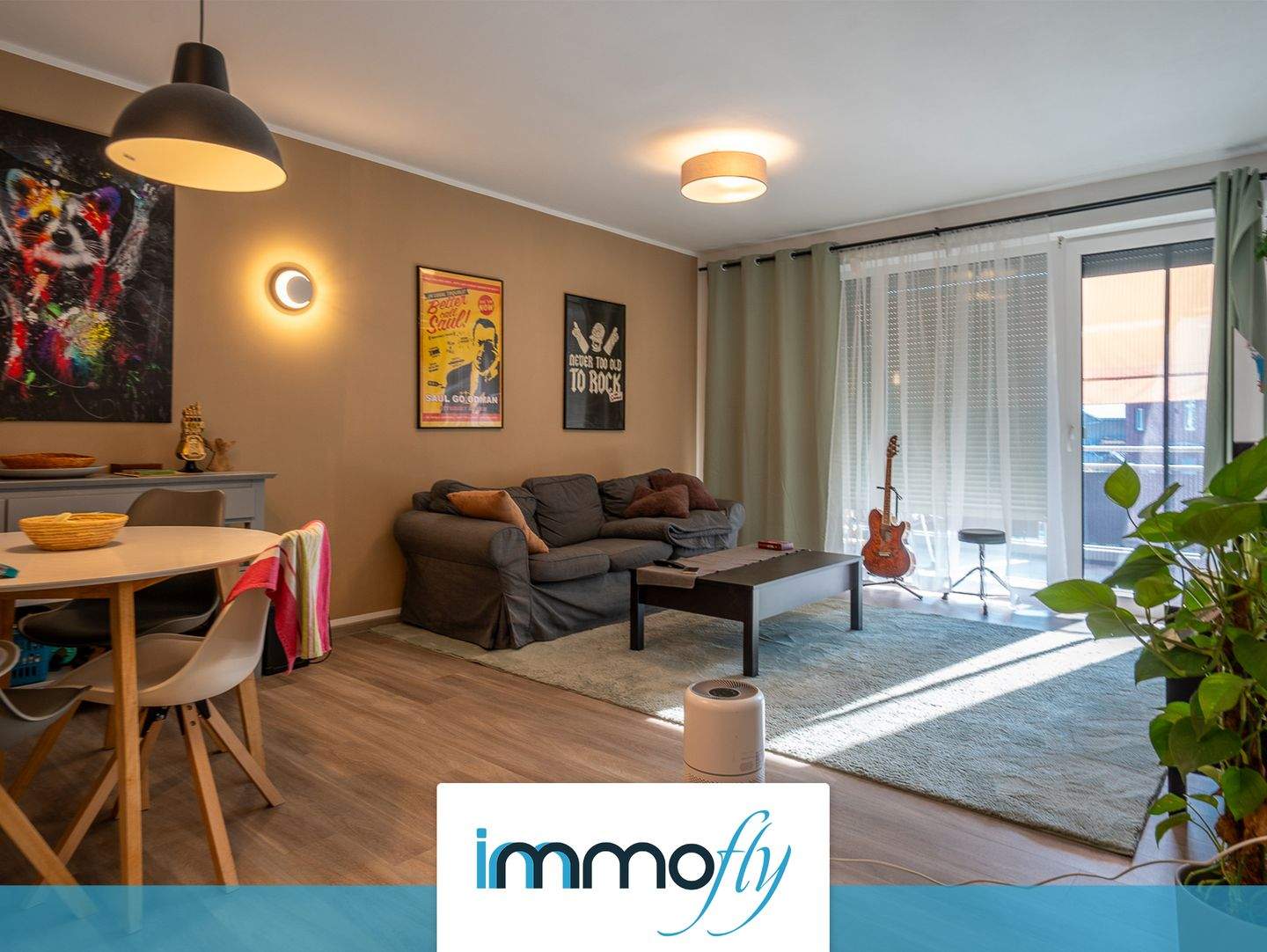 Thumbnail-Lebensqualität auf 62 m²: 2-Zimmer-Wohnung mit Balkon, offenem Raumgefühl und cleverem Grundriss