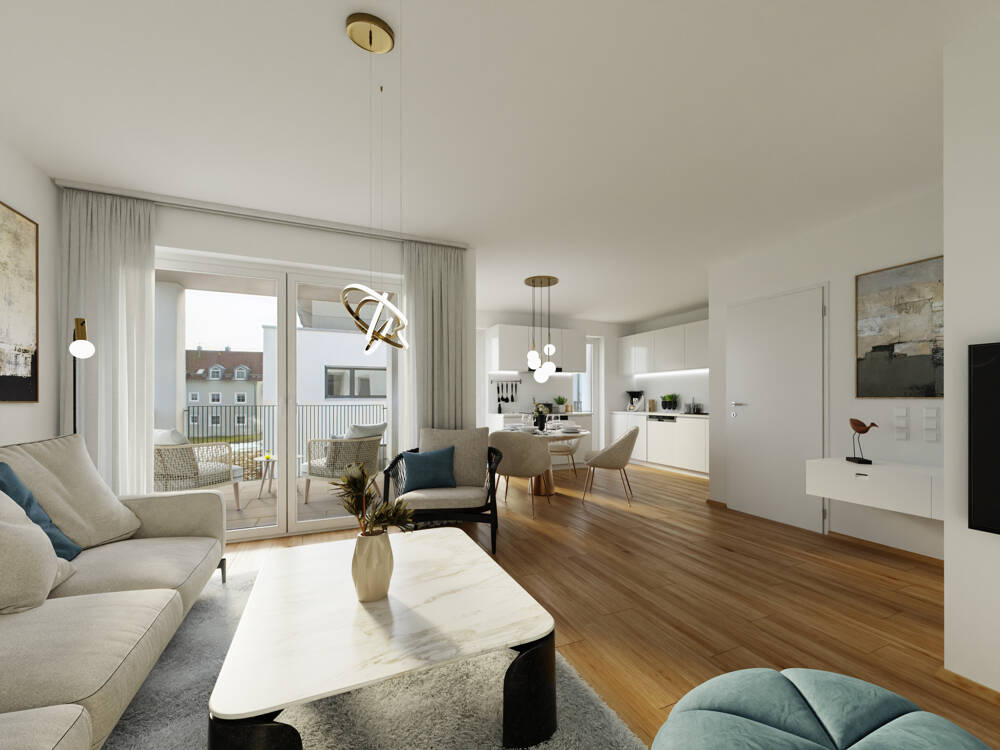 Thumbnail-Einziehen und Wohlfühlen - Barrierefreie neue 2-Zimmer-Wohnung mit Komfort und Charme