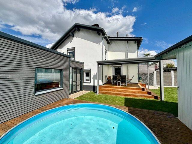 Thumbnail-Wellness-Oase in Benningen - Silvolles Refugium mit Kamin, Pool & Jacuzzi, Terrasse und Garten