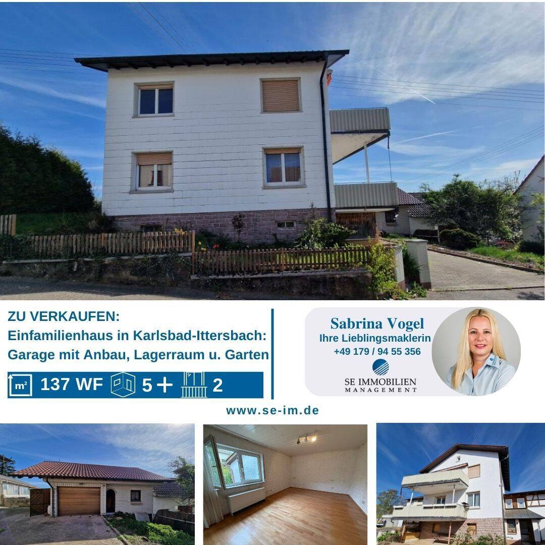 Thumbnail-Potenzial ohne Ende! Großes Einfamilienhaus mit Werkstattgebäude, Garage & Garten