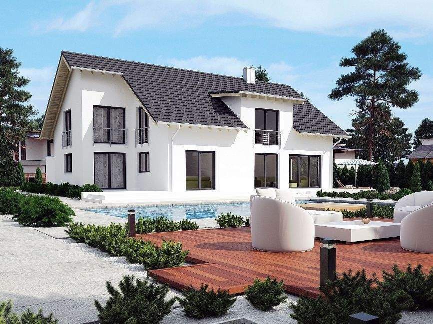 Thumbnail-Neubau Einfamilienhaus 120 m² Wohnfläche mit 758 m² Baugrundstück in Preisendorf-Forstern