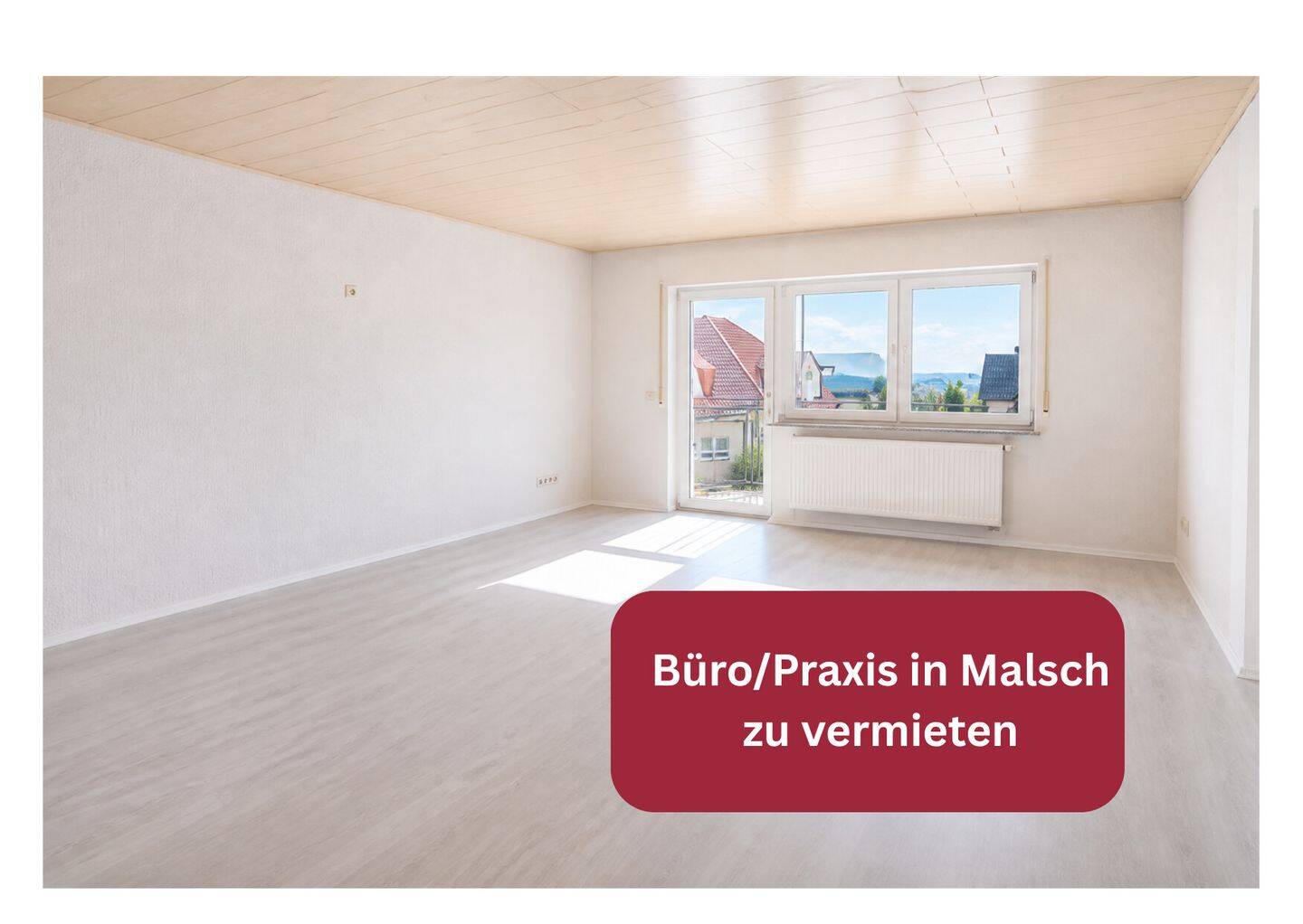 Thumbnail-Zu vermieten ab 1 Juni 2026 Büro Praxis mit Blick in´s Grüne in Malsch
