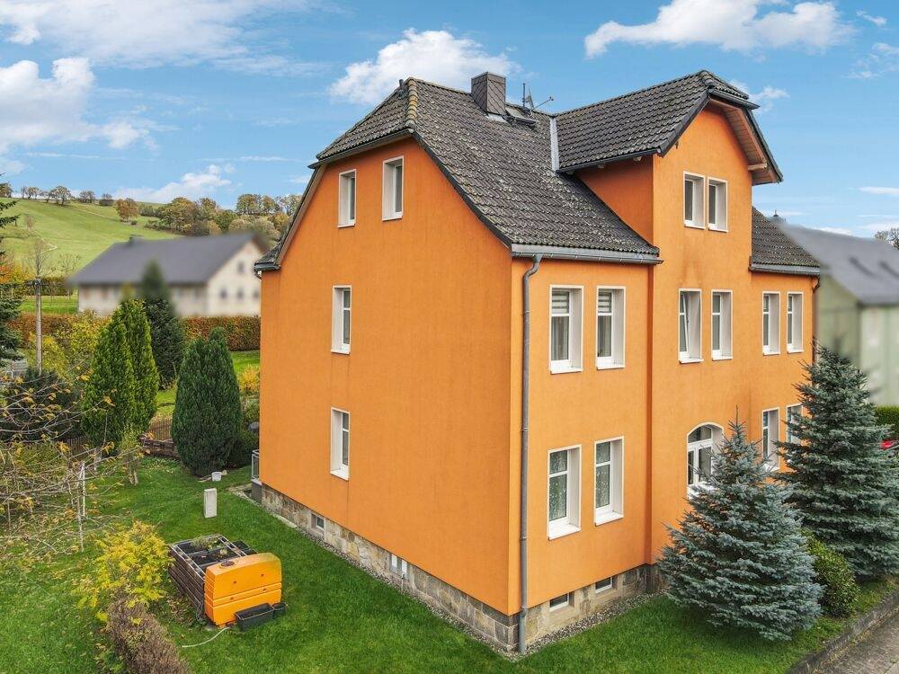 Thumbnail-++Traumgrundstück + attraktives MFH in Langburkersdorf - Kernsaniertes Altbauflair, 3 WE & Garten!++