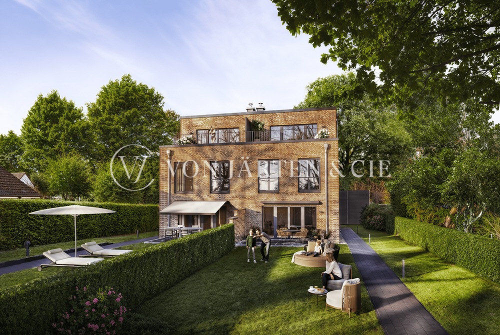 Thumbnail-Befristet: Neubau-Stadthaus elbnah in charmanter Wohnstraße