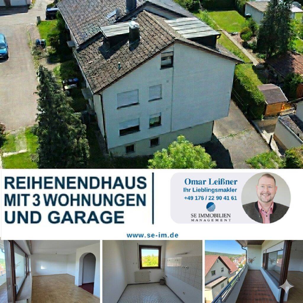 Thumbnail-*Gepflegtes, teilvermietetes Reihenendhaus mit 3 Wohnungen zu verkaufen!*