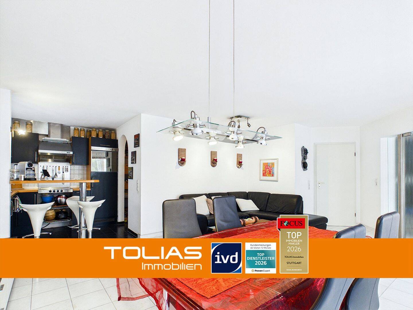 Thumbnail-Mitten in Stetten, mit Blick zur Y-Burg: 2 Zimmer mit Remstal-Gefühl und TG-Stellplatz