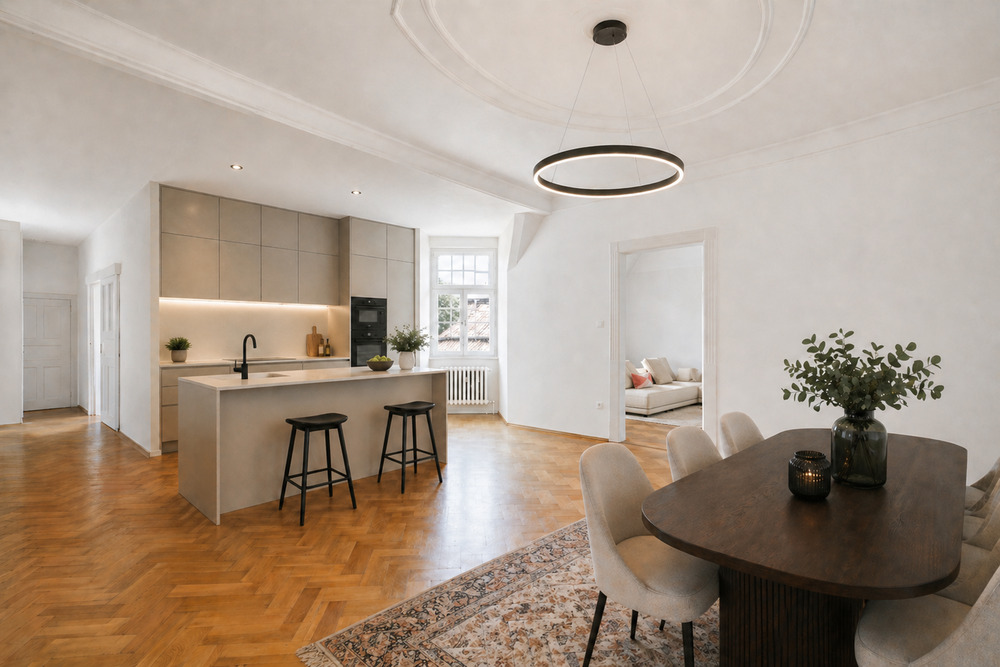 Thumbnail-Traditionelle und helle Altbau-Wohnung. Nahe des Kufsteiner Platzes.