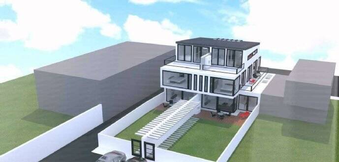 Thumbnail-NEUBAU nach IHREM WUNSCH: Designer Haus - Architekten Haus - Black White House