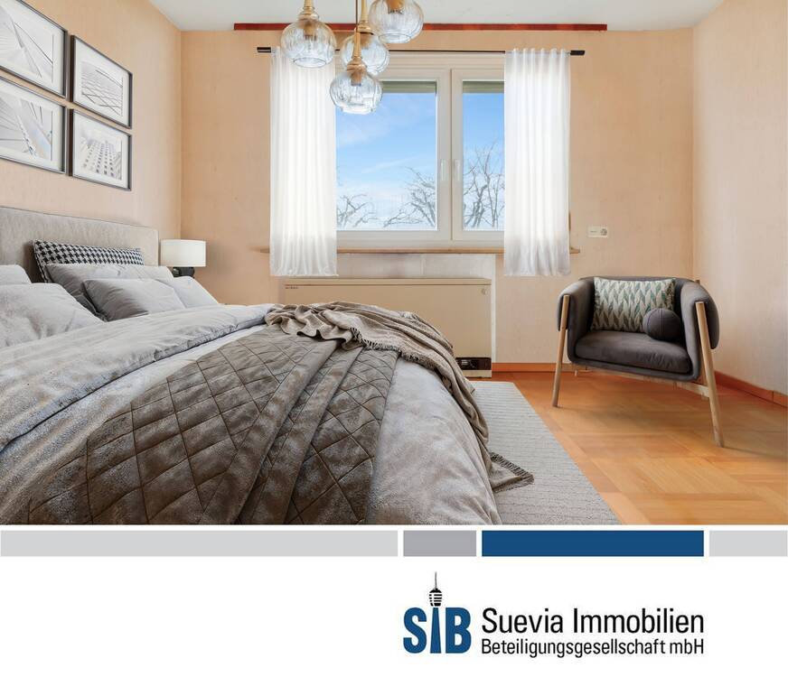 Schlafzimmer visualisiert
