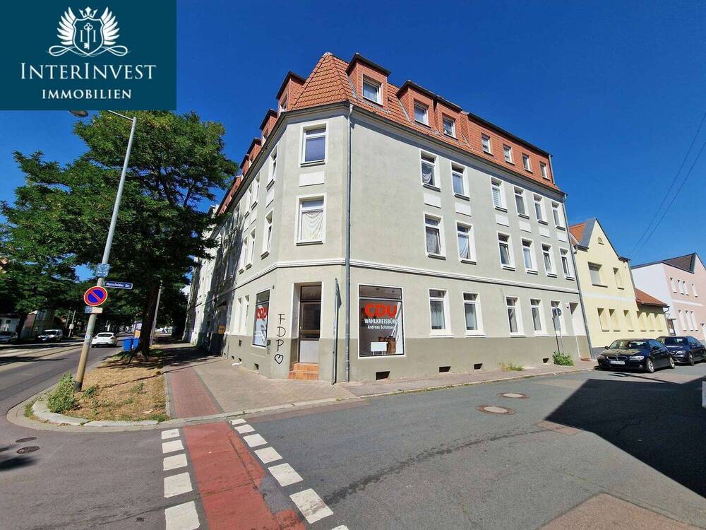 Thumbnail-renoviertes Mehrfamilienhaus in guter Lage Magdeburgs, nahe der Elbe