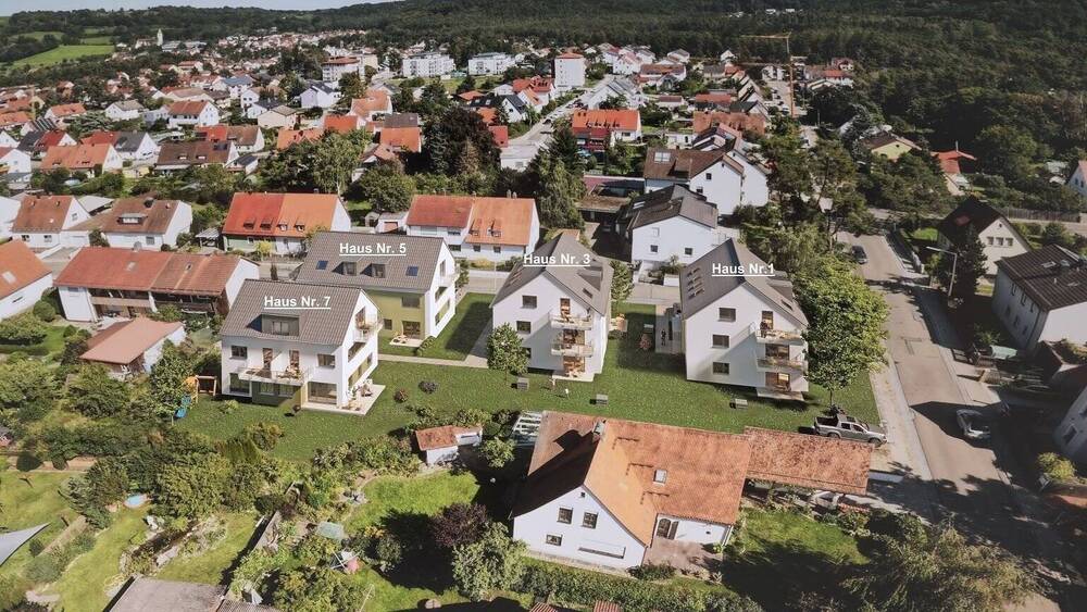Thumbnail-Entschleunigtes Wohnen in 2,5-Zimmer-Neubauwohnung mit Balkon in ruhiger und grüner Wohnlage