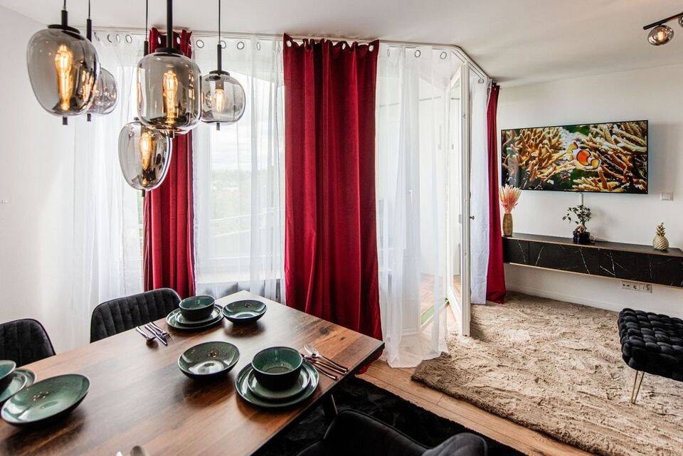 Thumbnail-Luxuriöse 2-Zimmer-Wohnung mit Balkon