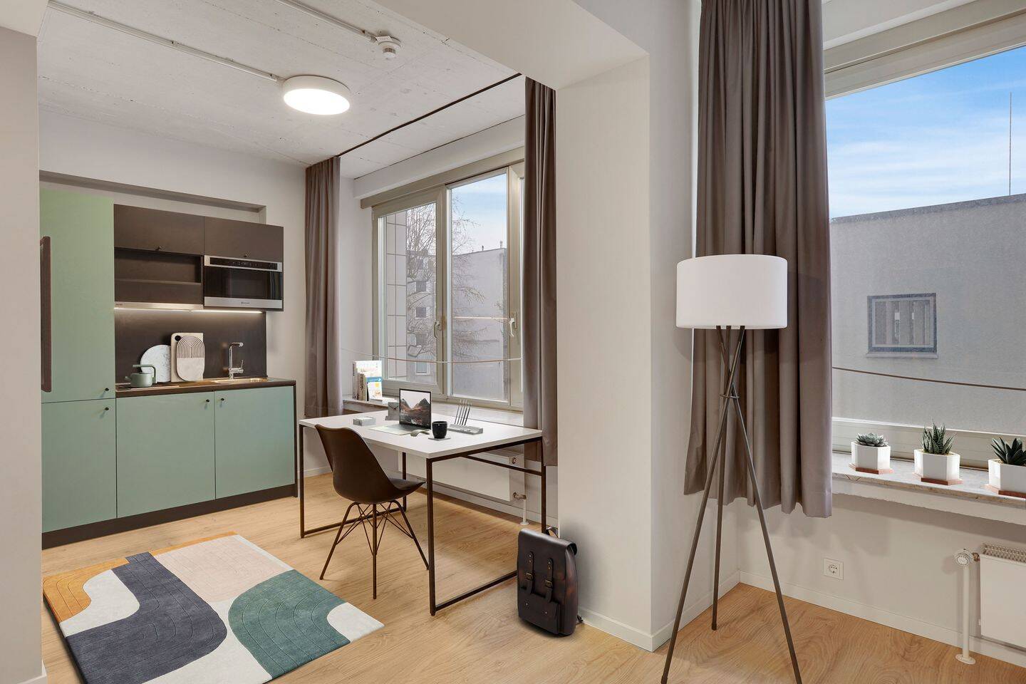 Thumbnail-Zentral + möbliert: 1-Zimmer-Apartment zentral gelegen in Köln-Ehrenfeld | Maxi Studio