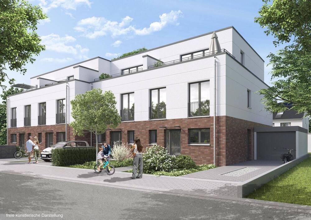 Thumbnail-Erstbezug von privat: Hochwertiges Reihenmittelhaus mit Dachterrasse & Garage in Korschenbroich