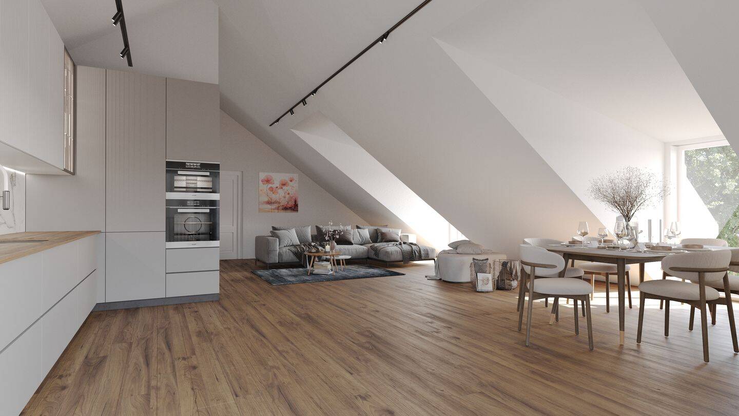 Thumbnail-? Vom Feinsten: Tolle 3-Zi.-Dachgeschoß-Whg.! Neubau! Erstbezug!