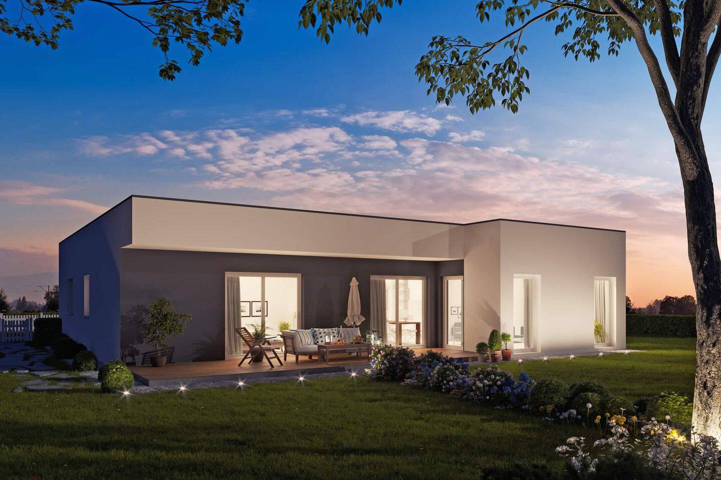 Thumbnail-KAULSDORF: BUNGALOW im BAUHAUSSTIL in sehr begehrter Wohnlage