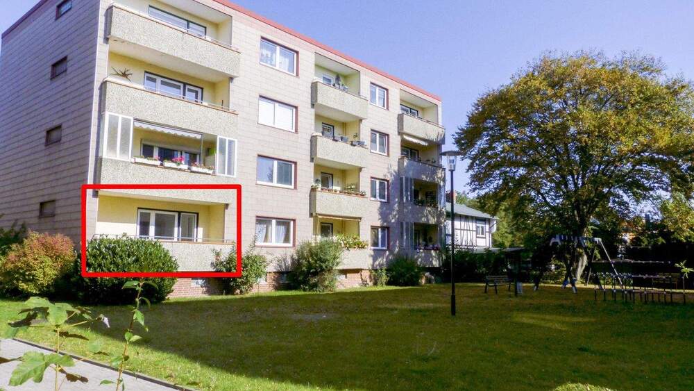Thumbnail-Ruhige, großzügige Wohnung mit viel Licht und Blick ins Grüne