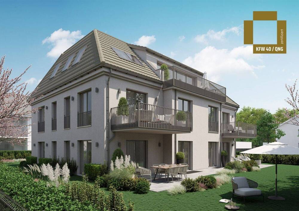 Thumbnail-Elegante 3-Zimmer-Gartenwohnung mit privatem Hobbyraum in Premiumlage