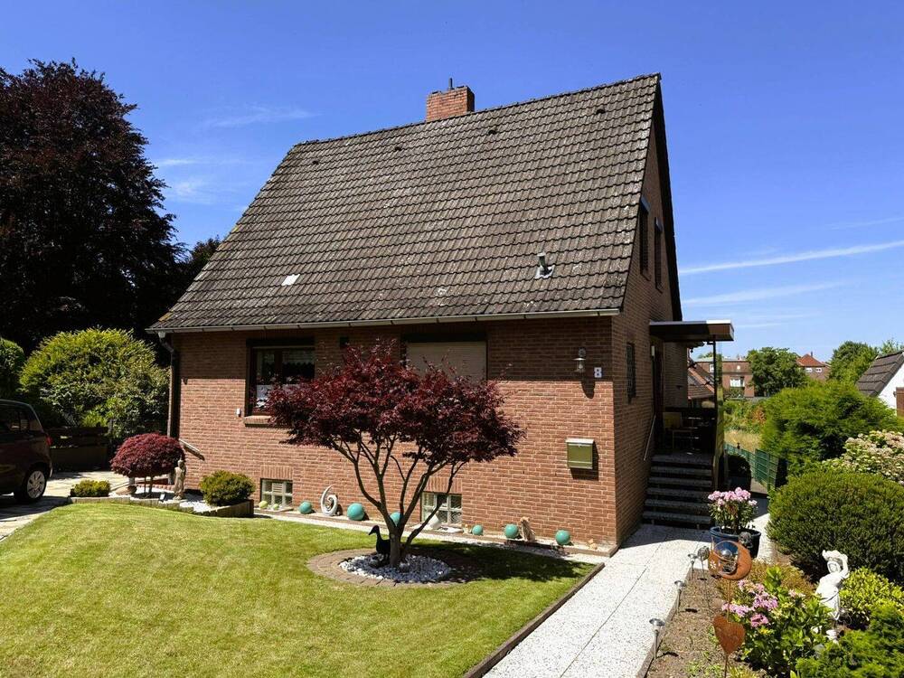 Thumbnail-Top gepflegtes Einfamilienhaus mit traumhaftem, großem Garten in Hamburg-Rönneburg!