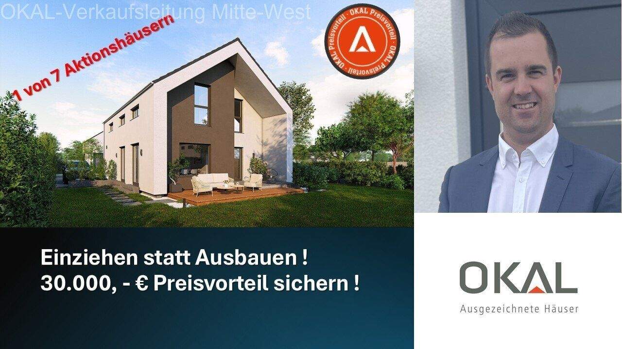 Thumbnail-AKTION !! Ihr Traumhaus - gebaut auf Ihrem Grundstück oder mit unserem Grundstücksservice - EINZUGSFERTIG
