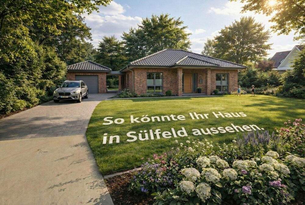 Thumbnail-Wohnen in Toplage, nahe dem Golfplatz, 817 m² Grundstück in Sülfeld