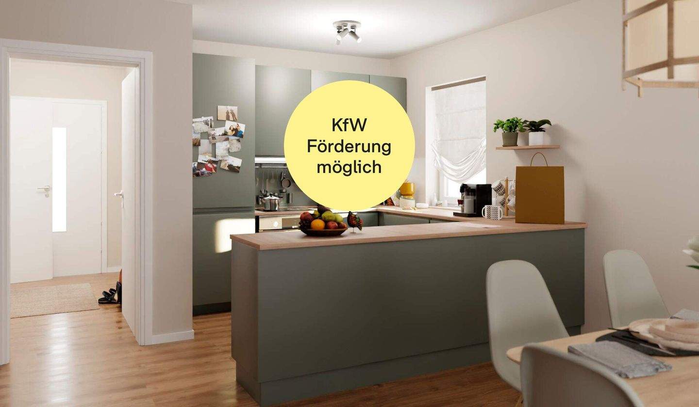 Thumbnail-Doppelhaushälfte mit großer Dachterrasse