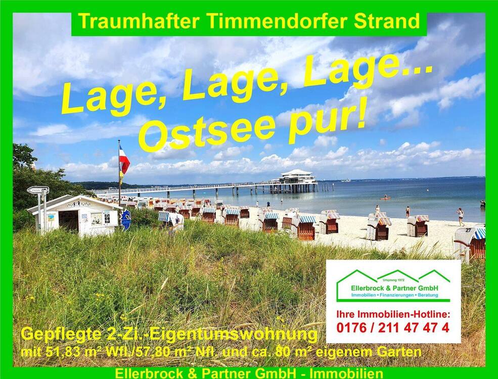 Thumbnail-Gepflegte 2-Zi.-Eigentumswohnung (300 m zum Strand)