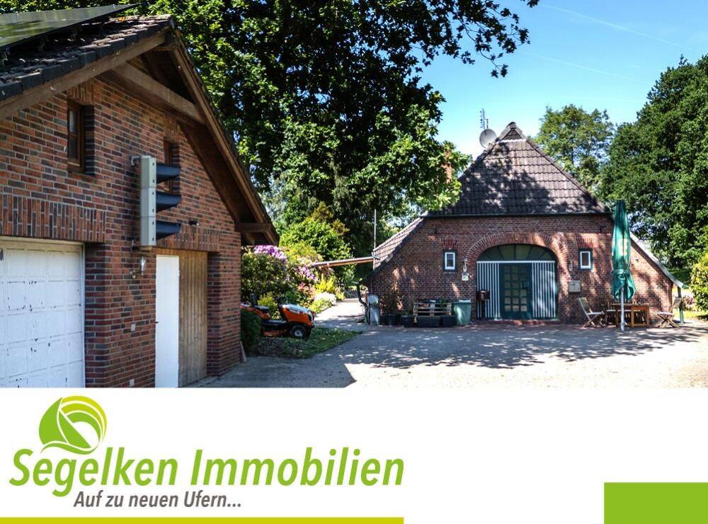 Thumbnail-Idyllisch gelegenes Landhaus mit Garten, Doppelgarage und Teich
