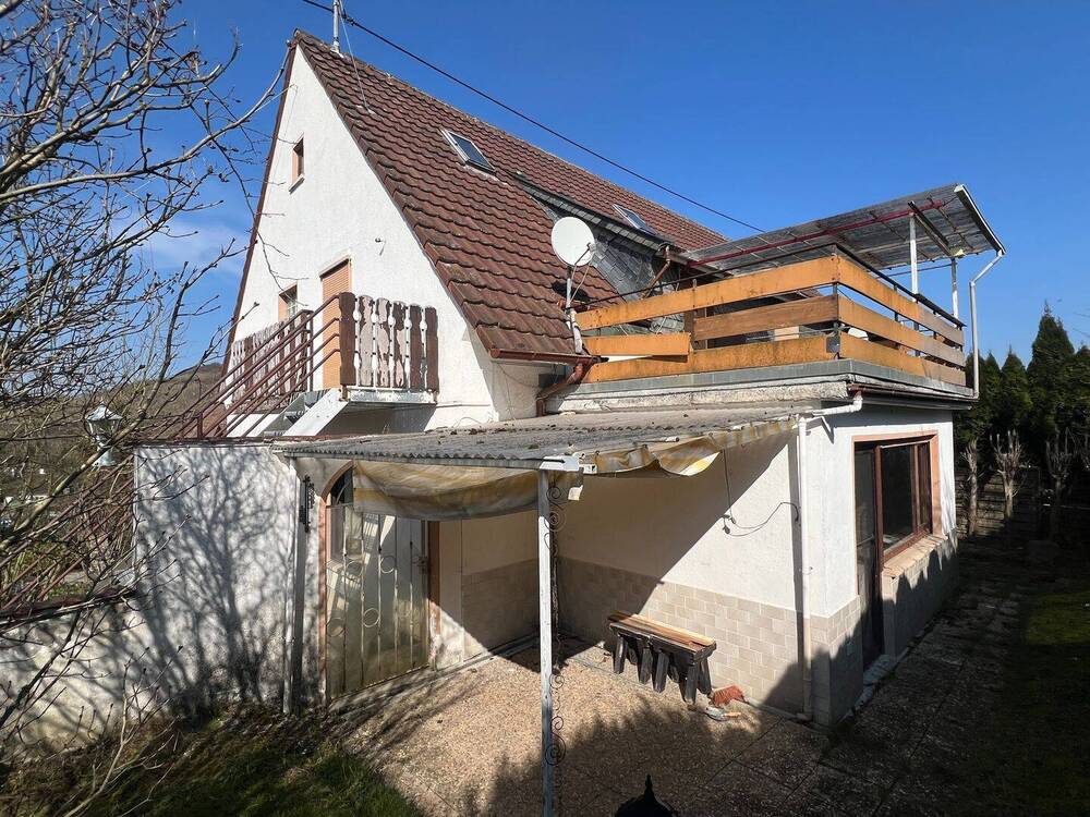 Thumbnail-Top-Gelegenheit! Doppelhaushälfte mit 2 Wohnungen und Gartengrundstück in Monzingen zu verkaufen.