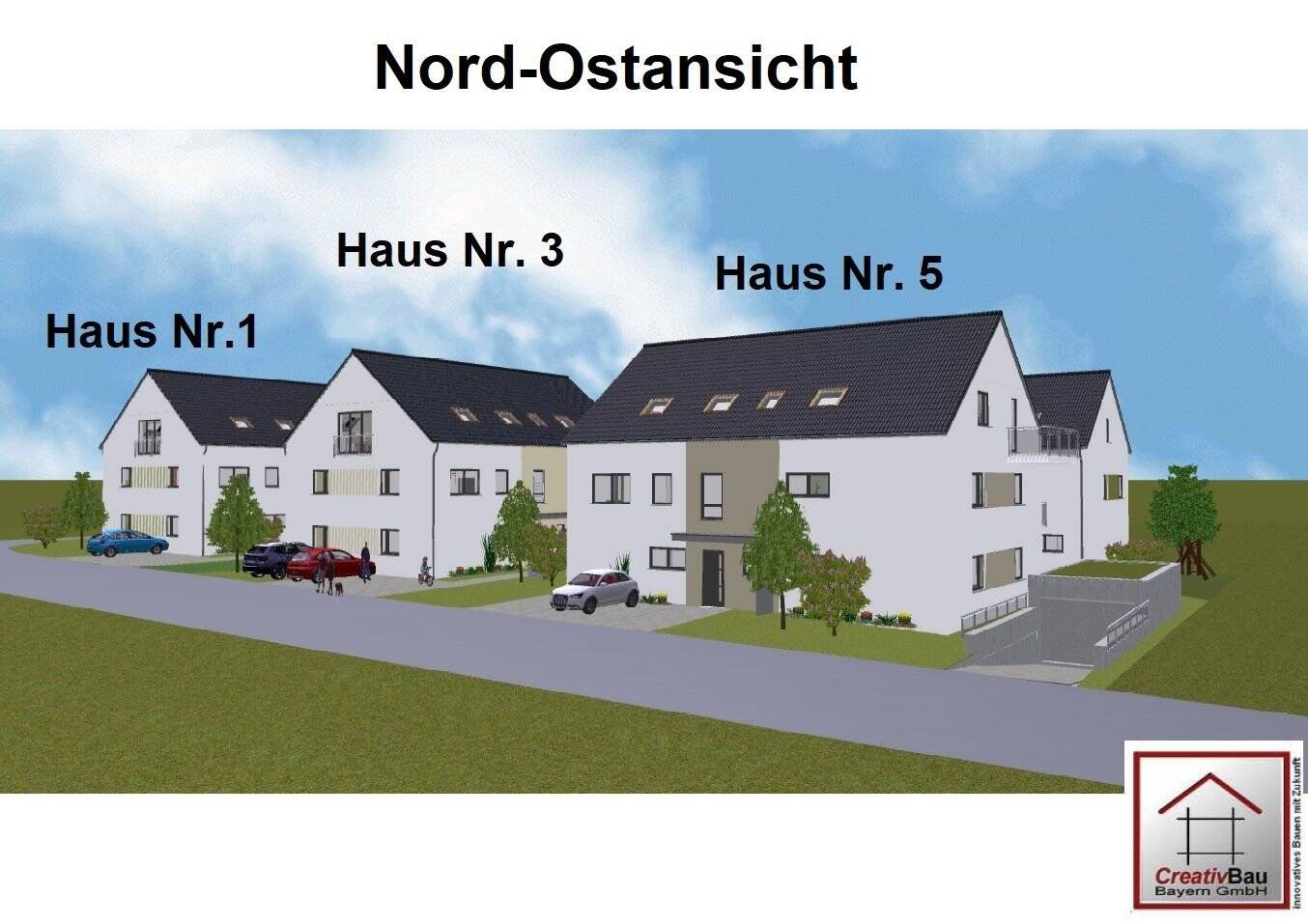 Thumbnail-LETZTE FREIE WOHNUNG IM HAUS! 2,5-Zimmer-Neubauwohnung mit Balkon in ruhiger und grüner Wohnlage